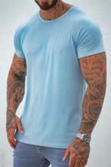 South Beach Fitted Tee - Blue