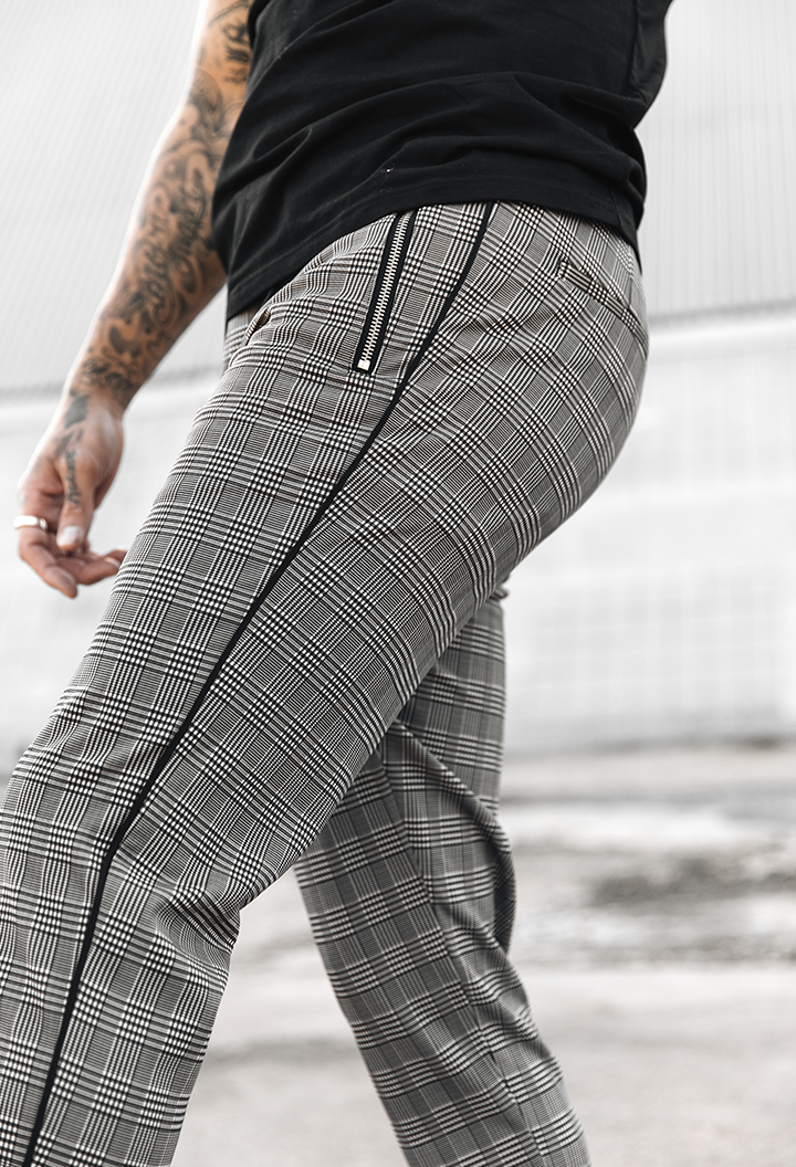 Dion Plaid Trousers